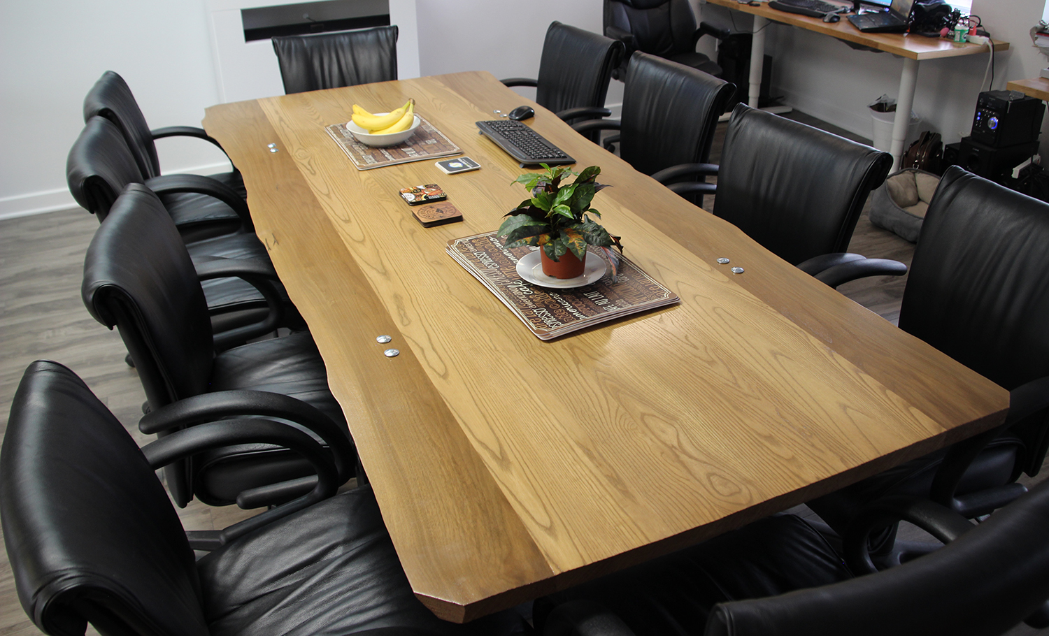 Ash & Butternut boardroom table